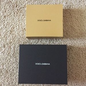 Dolce & Gabbana Empty Gift Boxes